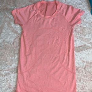 Pink swiftly tech -short sleeve-